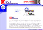 Screenshot der Webseite BGT BioGenTechnologies